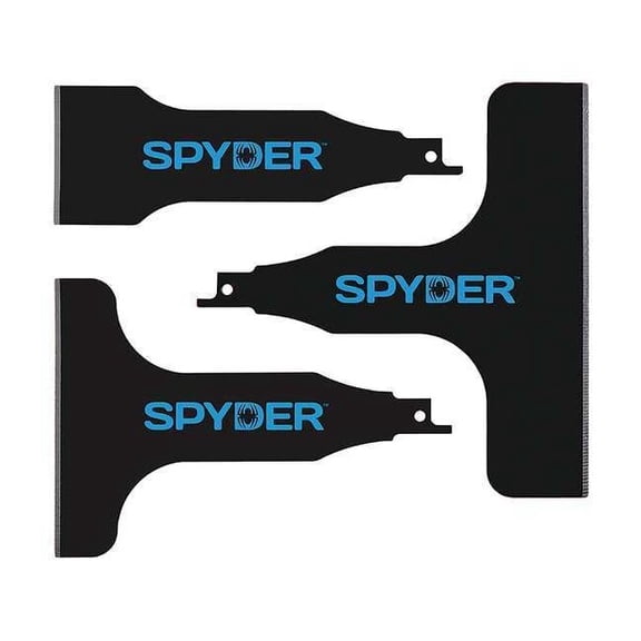 Spyder Scraper Blade Set For Recip Saws,6 in L 00134