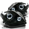 thumbnail image 1 of ( Spyder ) Honda Prelude 97-01 Projector Headlights-LED Halo-Black-High H1 (Incl, 1 of 9