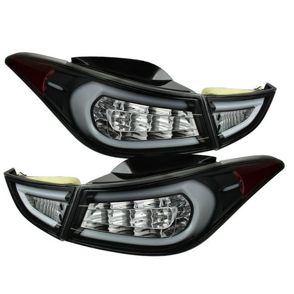 Spyder Hyundai Elantra 11-13 Light Bar LED Tail Lights - Black Fits select: 2011 HYUNDAI ELANTRA TOURING, 2013 HYUNDAI ELANTRA GT