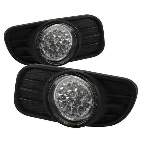 Spyder Jeep Grand Cherokee 99-04 (Does not fit Overland) LED Fog Lights w/Switch - Clear Fits select: 2004 JEEP GRAND CHEROKEE LAREDO/COLUMBIA/FREEDOM, 2002-2003 JEEP GRAND CHEROKEE LAREDO