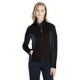 thumbnail image 1 of Spyder Ladies' Constant Full-Zip Sweater Fleece Jacket - BLACK/ PLR/ RED - XS, 1 of 3