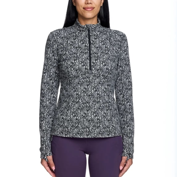 Spyder Ladies Fleece Half Zip Printed Pullover