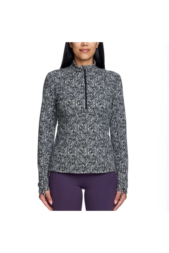 Spyder Ladies Fleece Half Zip Printed Pullover