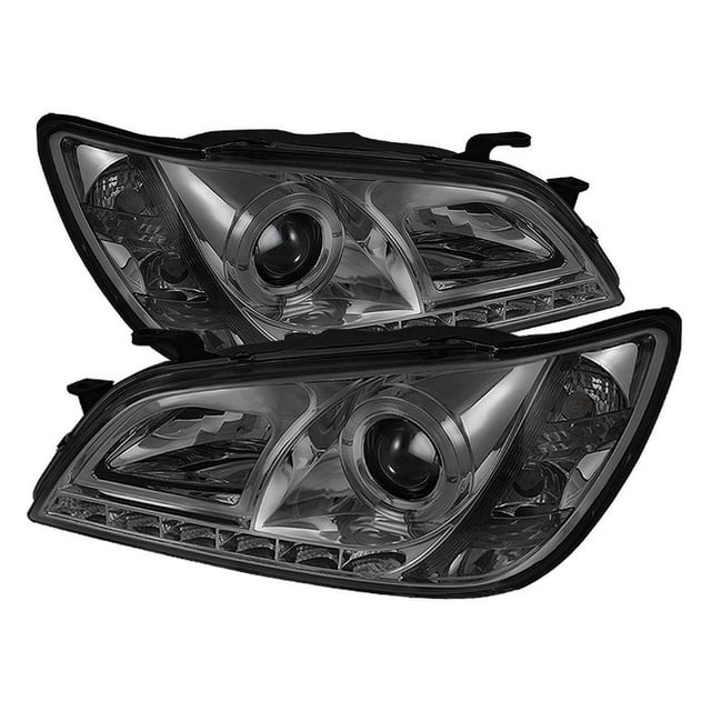 JDM Black Housing Halogen Headlight Set For 2001-2005 Toyota Altezza / Lexus IS300 (Non-HID)