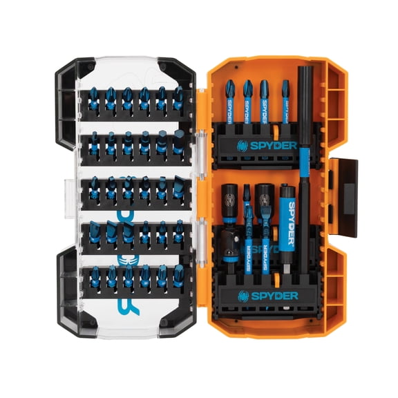 Spyder Mach-Blue 45-Piece Mach-Blue Drive Bit Set 19966