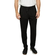 SPYDER Men's Elastic Waistband Zippered Pockets Tapered Active Pants, Navy XL