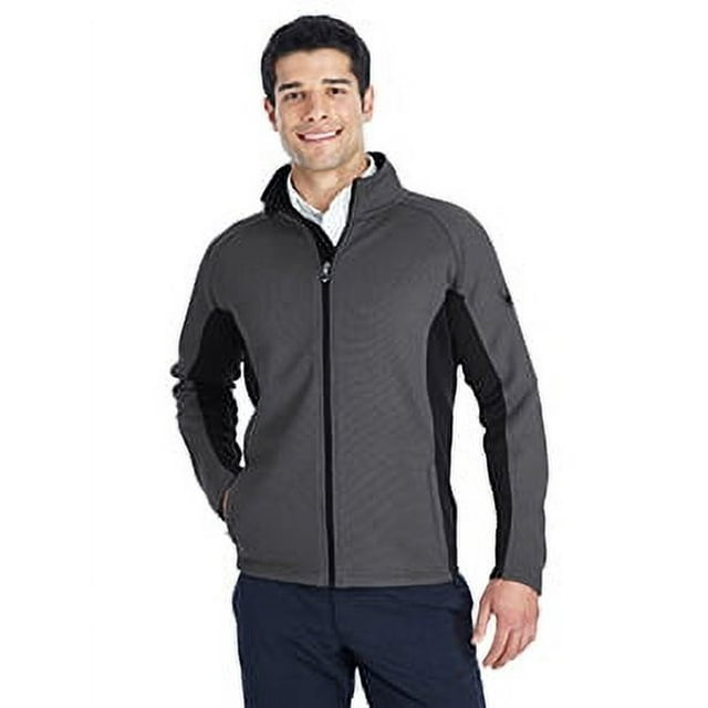 Spyder Men's Constant Full-Zip Sweater Fleece - Polar/ Black/ Black - XL