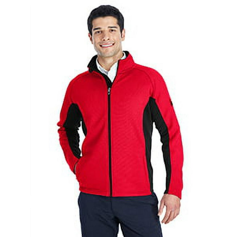 Spyder Men's Constant Full-Zip Sweater Fleece - Red/ Black/ Black