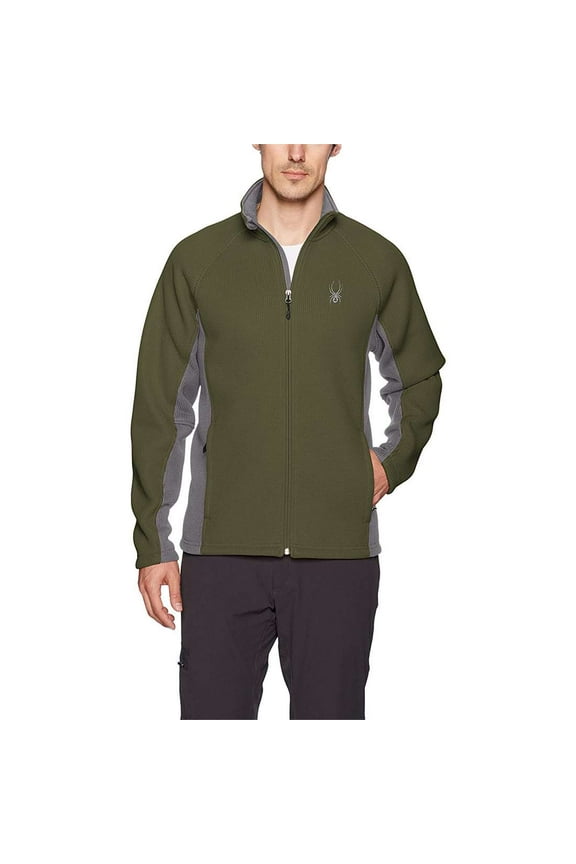 Men's Foremost Full Zip Heavy Weight Stryke Jacket, Guard \ Polar,S - US