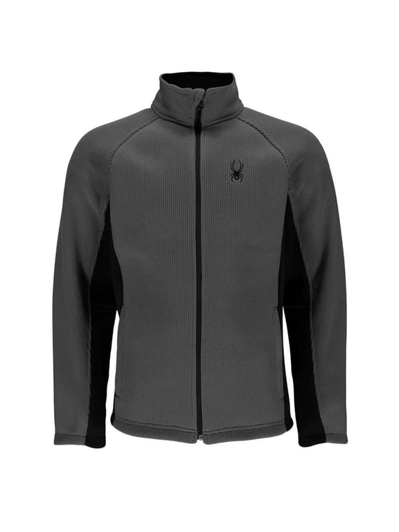 Men's Foremost Full Zip Heavy Weight Stryke Jacket, Polar Black,S - US