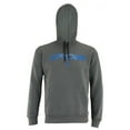 thumbnail image 1 of Spyder Men's Hoodie Signature Logo Drawstring Fleece Lined Hooded Sweatshirt, Dark Gray/Blue, M, 1 of 2