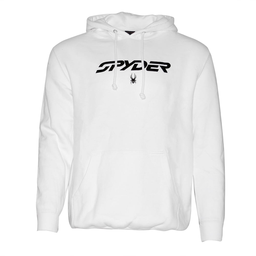 Spyder Men's Hoodie Signature Logo Drawstring Fleece Lined