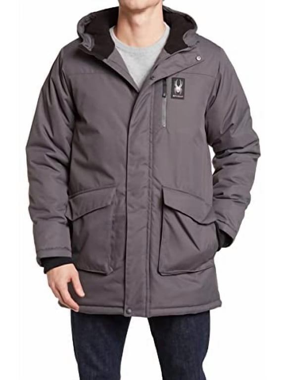 MEN'S PARKA, POLAR, LARGE