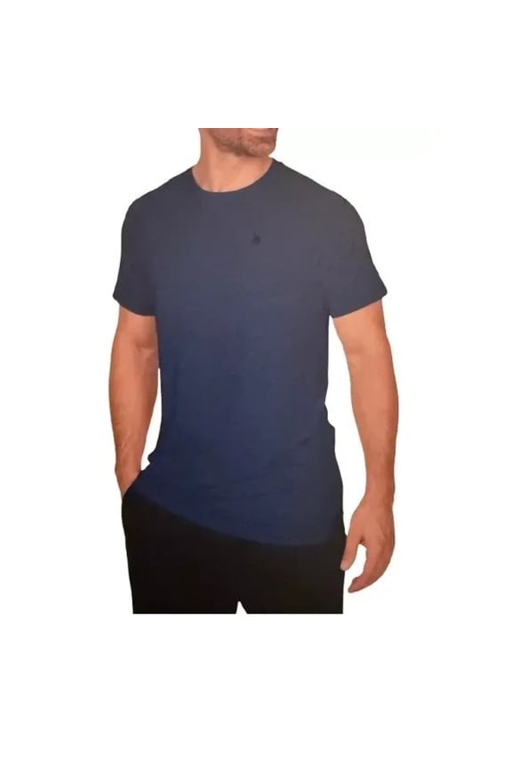 Mens Active Short Sleeve Tee T-Shirt (Blue, XX-Large)