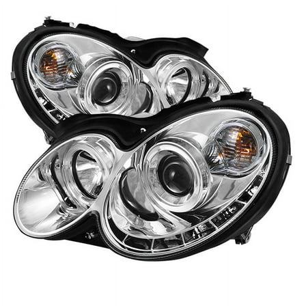 ( Spyder ) Mercedes Benz Clk 03-09 Projector Headlights-Halogen Model Only ( Not