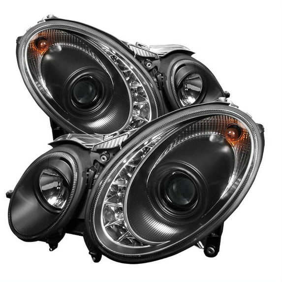 ( Spyder ) Mercedes Benz E-Class 07-09 Projector Headlights-Halogen Model Only (