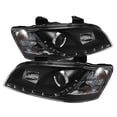 thumbnail image 1 of ( Spyder ) Pontiac G8 08-09 Projector Headlights-Drl-Black-High H1 (Included)-Lo, 1 of 8