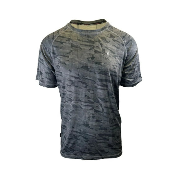 Spyder Swim Men's Camo T-Shirt Rashguard Surf - Sand - Sun Short Sleeve