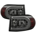 thumbnail image 1 of Spyder Toyota FJ Cruiser 07-13 Light Bar LED Tail Lights - Smoke, 1 of 3