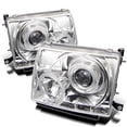 thumbnail image 1 of Spyder Toyota Tacoma 97-00 Projector Headlights - LED Halo - LED ( Replaceable LEDs ) - Chrome - High H1 (Included) - Low H1 (Included) Fits select: 1999-2000 TOYOTA TACOMA XTRACAB, 1 of 2