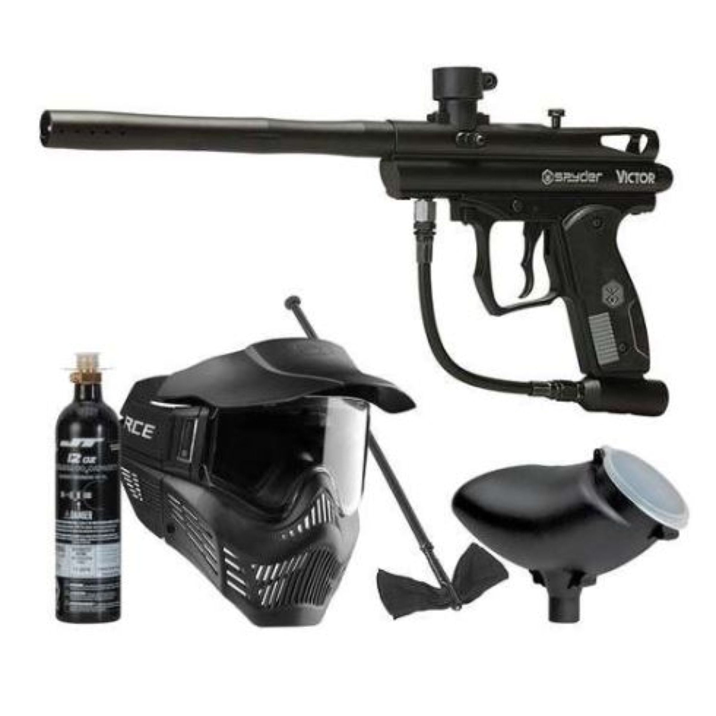Free Shipping! Spyder Paintball Victor Diamond Semi-Auto Marker