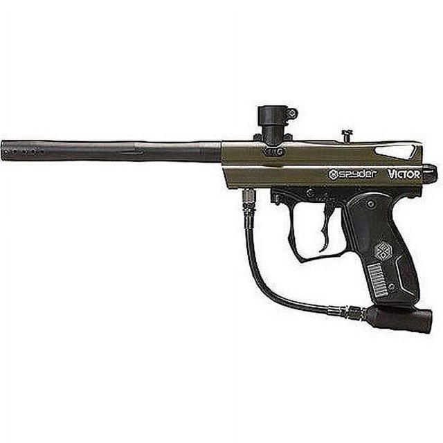 Spyder Victor Paintball Marker Gun Olive Green, SemiAuto