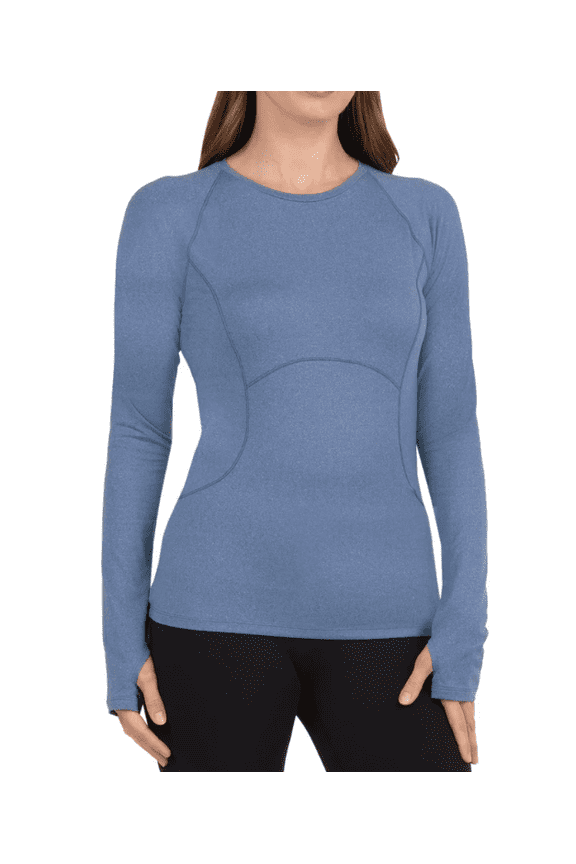Women's Long Sleeve Top Blue XL
