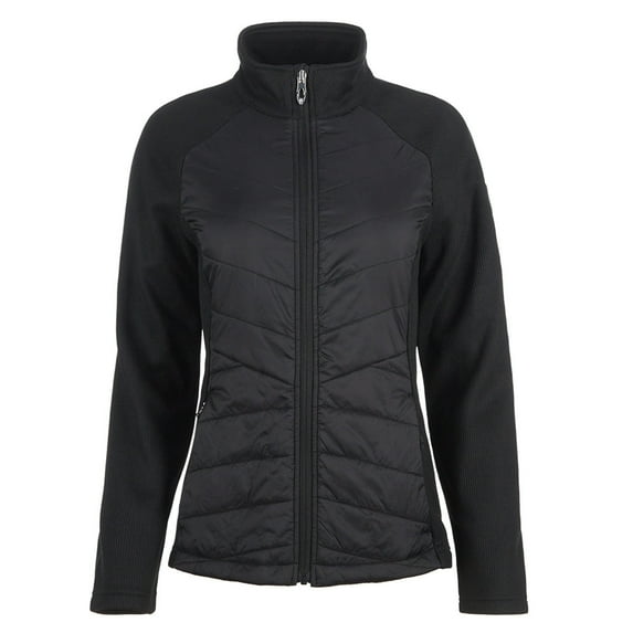 Spyder Women's Nova Full Zip Hybrid Jacket Black / S