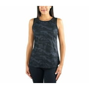 Spyder Women's Soft Moisture Wicking Reflective Logo Active Tank-Black / L