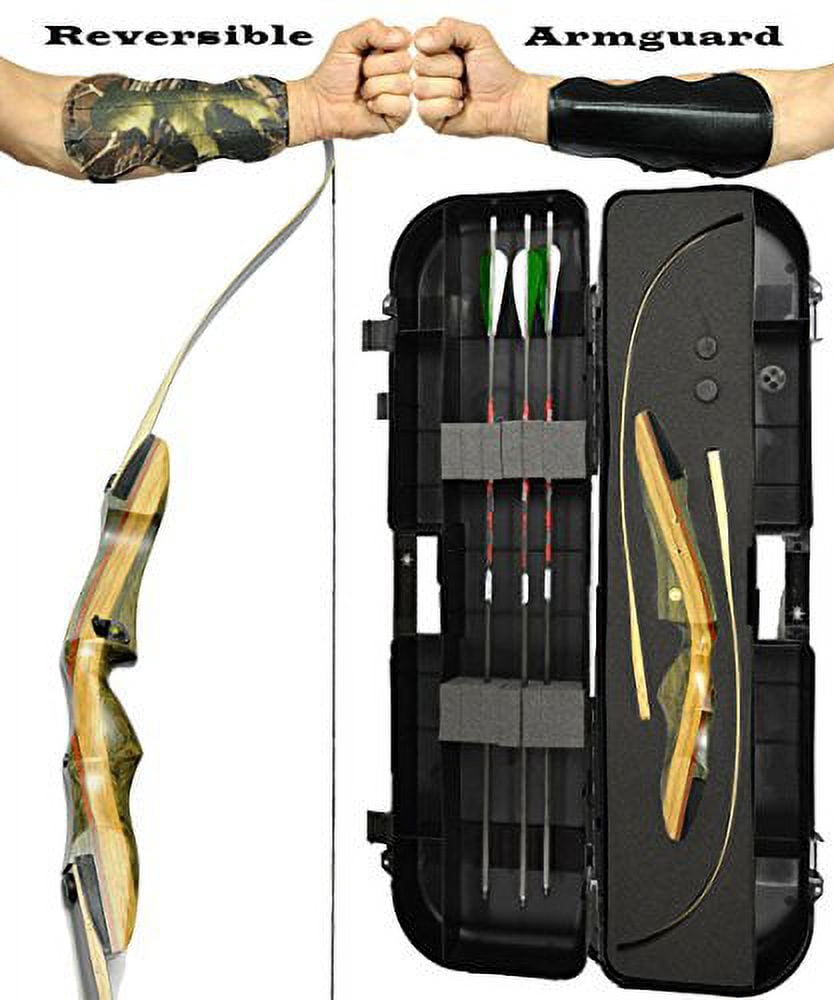 Spyder XL Takedown Recurve Bow - Ready 2 Shoot Archery Set | INCLUDES Bow, In...