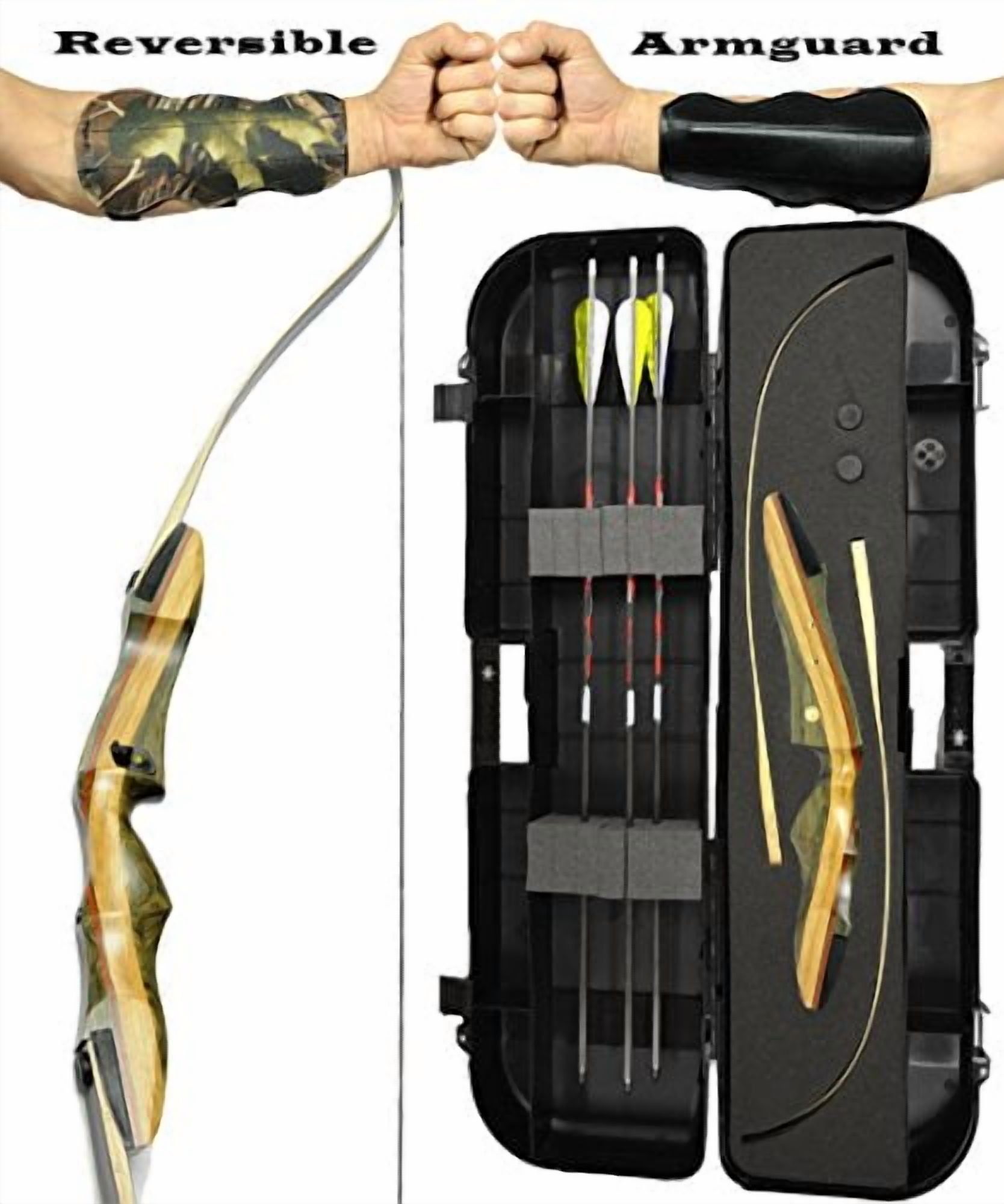 Spyder XL Takedown Recurve Bow - Ready 2 Shoot Archery Set | INCLUDES Bow, In...
