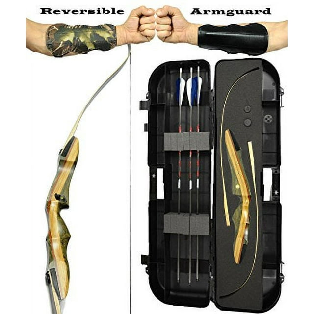 Spyder XL Takedown Recurve Bow - Ready 2 Shoot Archery Set | INCLUDES Bow, In...