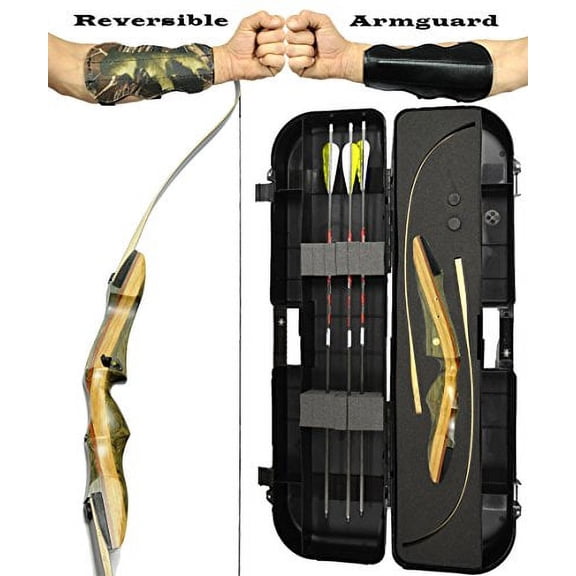 Spyder XL Takedown Recurve Bow - Ready 2 Shoot Archery Set | INCLUDES Bow, In...