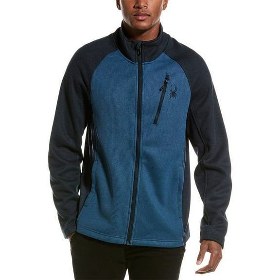 Spyder mens Raider Jacket, l, Blue