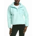 thumbnail image 1 of Spyder womens  Cloud Fleece Snap Pullover, s, Green, 1 of 3
