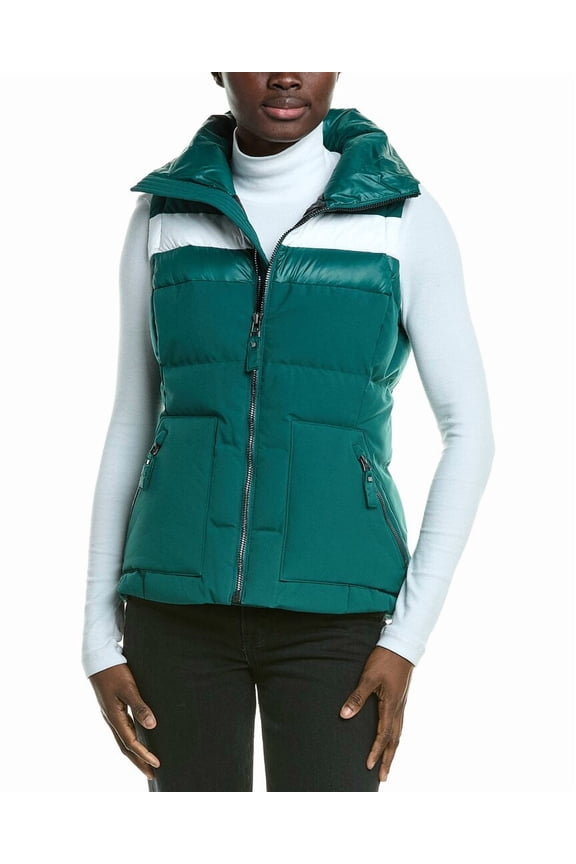 womens Eastwood Down Vest, xs, Green