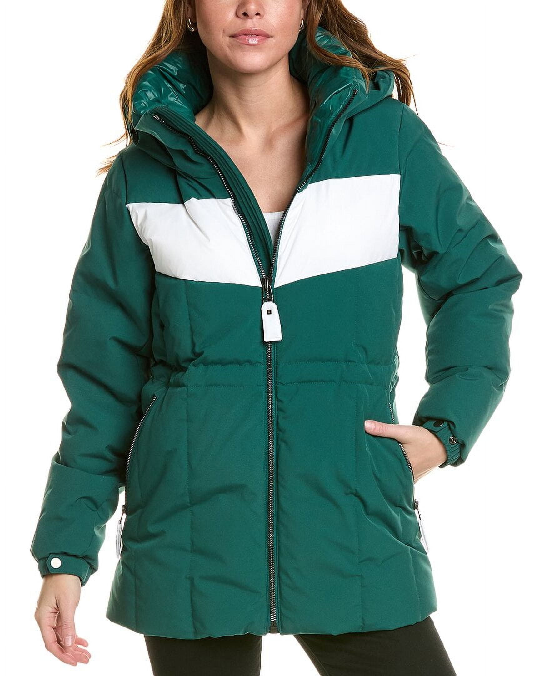Spyder womens Eastwood Long Down Jacket, s, Green - Walmart.com