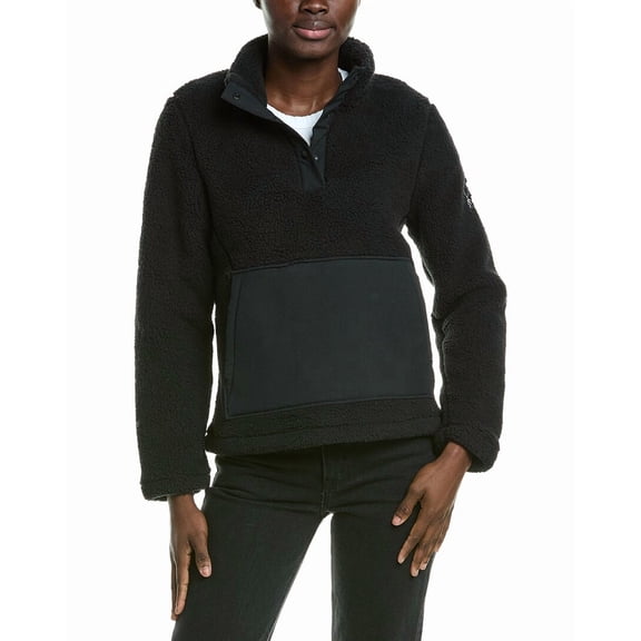 Spyder womens High Pile Fleece Jacket, xs, Black