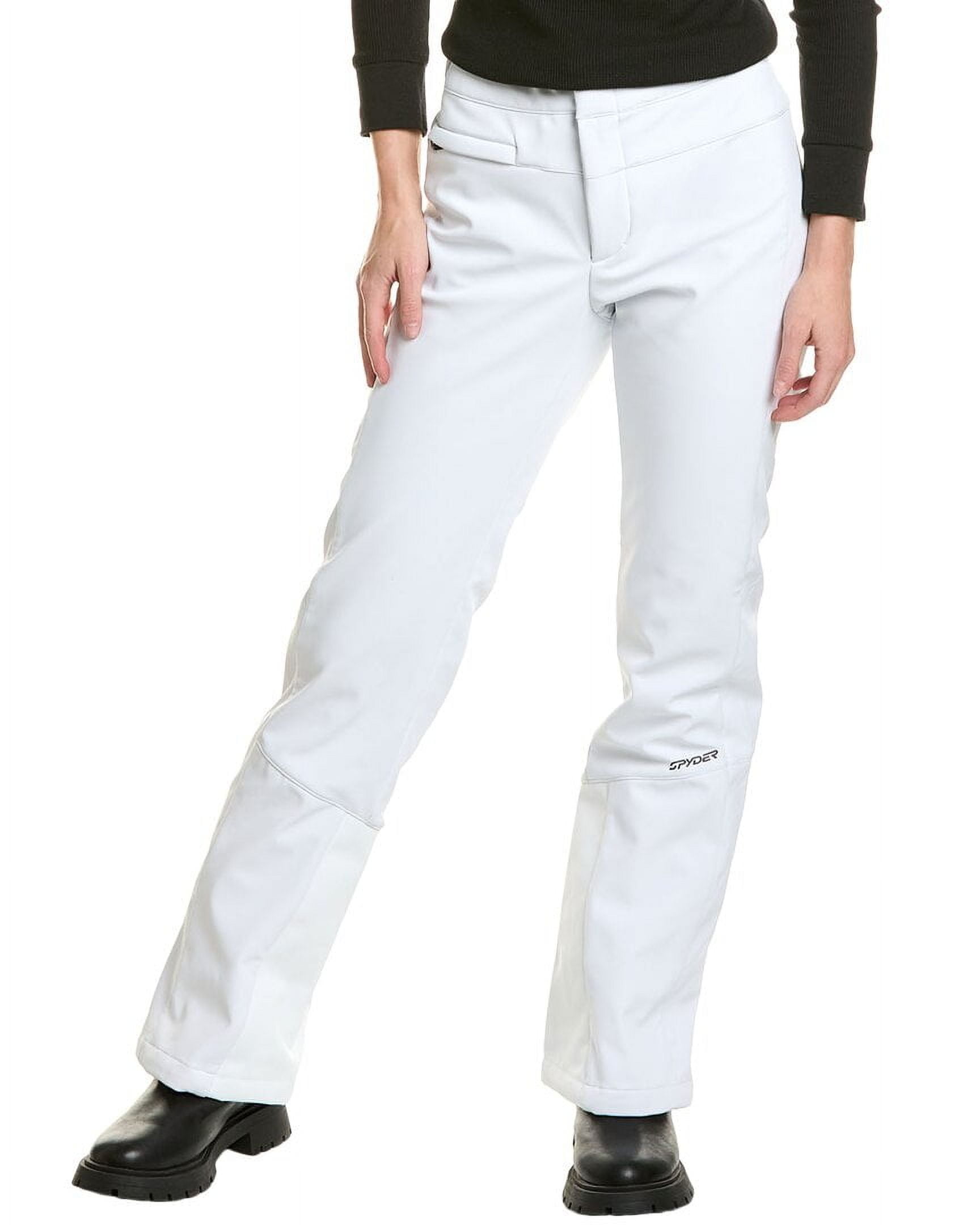 Spyder womens Orb Softshell Pant, 14, White - Walmart.com