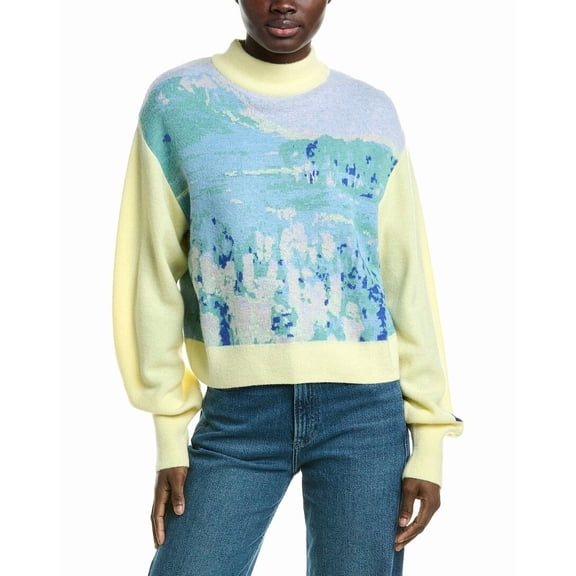 Spyder womens Society Buttercup Wool & Alpaca-Blend Sweater, l