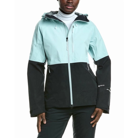 Spyder womens Solitaire GTX Shell Jacket, l, Green