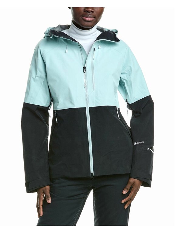 womens Solitaire GTX Shell Jacket, l, Green