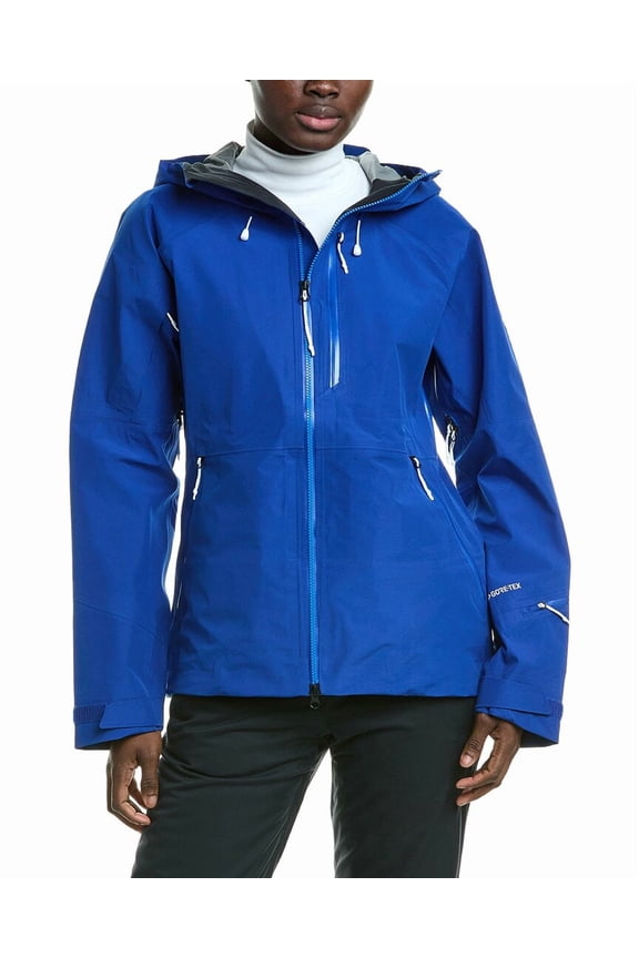 womens Solitaire GTX Shell Jacket, s, Blue