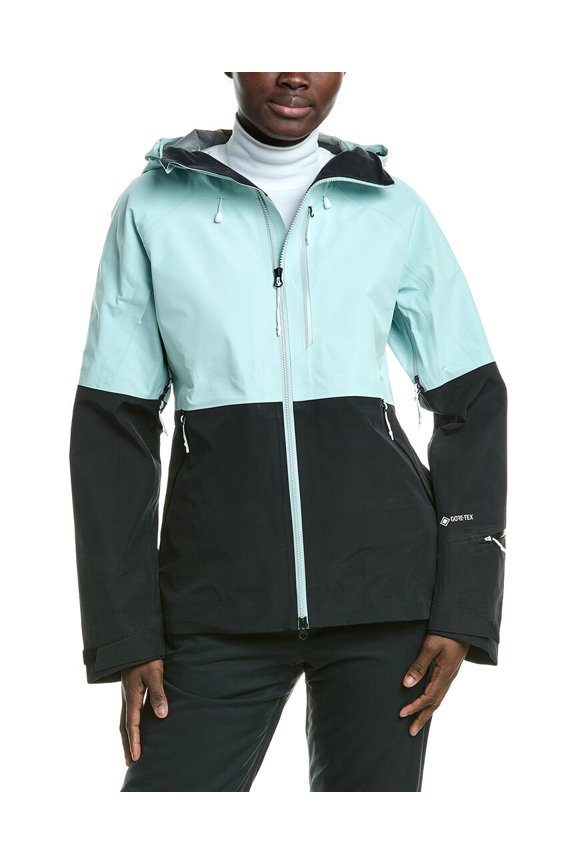 womens  Solitaire GTX Shell Jacket, s, Green