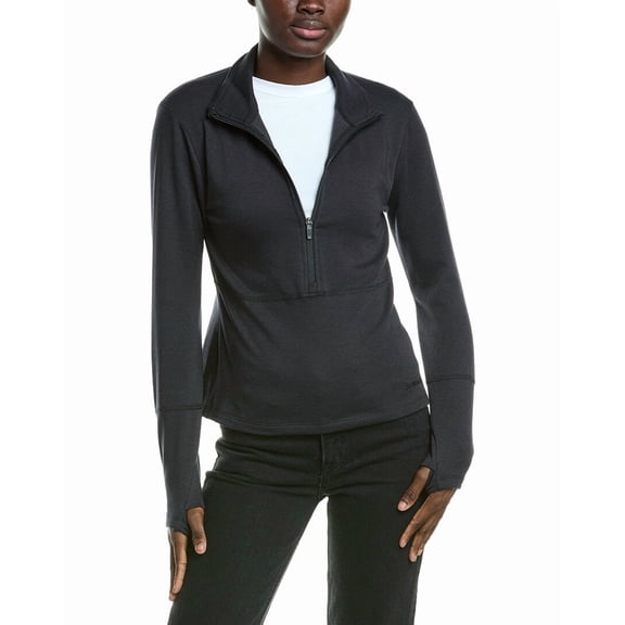 Spyder womens  Speed Fleece 1/2-Zip Pullover, XXS, Black