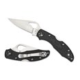 thumbnail image 1 of Spyderco BY04PBK2 Plain Edge Meadowlark2 Lightweight Black, 1 of 5
