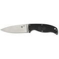 thumbnail image 1 of Spyderco FB31PBK2 Enuff 2 Fixed Blade Knife 3.93in VG-10 Steel Blade, 1 of 2