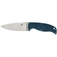 thumbnail image 1 of Spyderco FB31PBL2K390 Enuff 2 3.9" Stainless Blade Teal Handle Fixed Knife, 1 of 2
