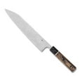 thumbnail image 1 of Spyderco Knives Spyderco Itamae Gyuto Kitchen Knife 10.06in Plain Edge Tan Burl SPK19GPBNBK, 1 of 7