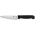 thumbnail image 1 of Spyderco Kitchen Paring Knife 4.5" Lightweight Black SpyderEdge, 1 of 2